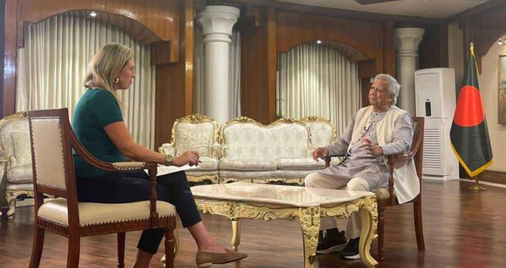 শেখ হাসিনাকে বিচারের কাঠগড়ায় দাঁড়াতেই হবে, স্কাই নিউজকে ড. ইউনূস