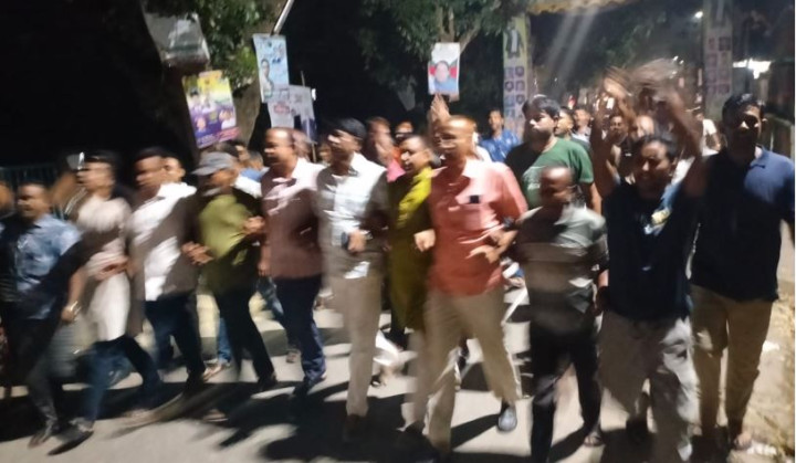 ফরিদপুর-১ আসনে খন্দকার নাসিরুল ইসলামের মনোনয়ন চূড়ান্তে আনন্দ মিছিল