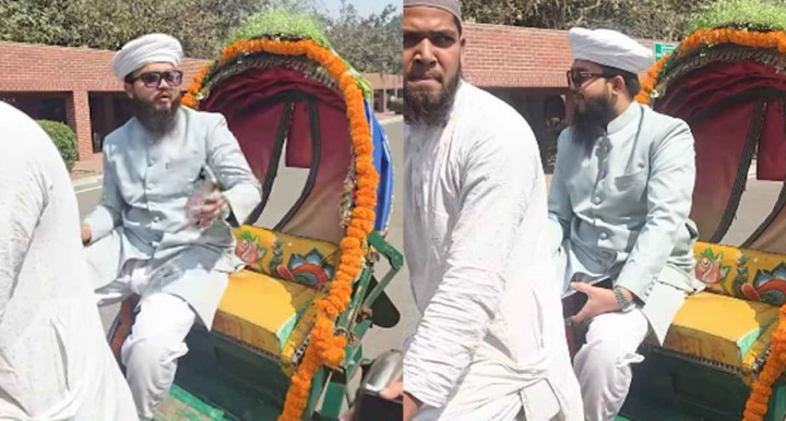 রিকশা মার্কায় জিতে রিকশা নিয়েই সংসদে মাদারীপুর-১ আসনের এমপি