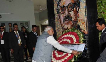 শতবর্ষে বঙ্গবন্ধুর প্রতি মোদির শ্রদ্ধা