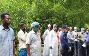 শিবচরে ঢাকার মাংস বিক্রেতার লাশ গোপনে দাফন, ৩ দিন পর করোনা শনাক্ত