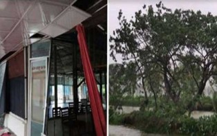 নড়াইলে ঘূর্নিঝড় আম্ফানে লন্ডভন্ড অরুনিমা রিসোর্ট ও গলফ ক্লাব