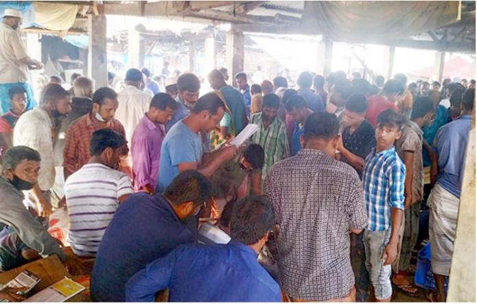 দিনাজপুরের ফুলবাড়ীতে বাড়ছে করোনা