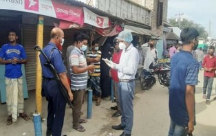 সালথায় ১৮ জনকে অর্থদন্ড দিয়েছেন ভ্রাম্যমান আদালত