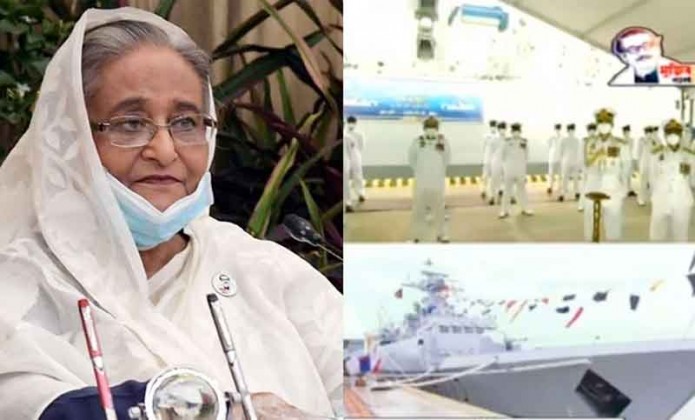 বাংলাদেশ নৌবাহিনীর বহরের সক্ষমতা বৃদ্ধিতে যুক্ত হয়েছে যুদ্ধজাহাজ 'সংগ্রাম'