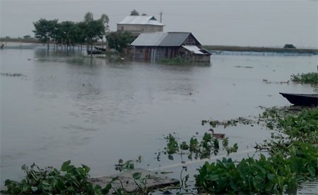 সুনামগঞ্জে বন্যা পরিস্থিতির অবনতি