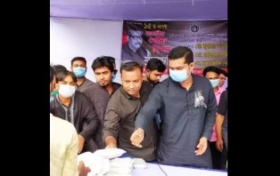 জাতীয় শোক দিবসে কোতয়ালী থানা ছাত্রলীগের উদ্যোগে মিলাদ ও গণভোজ 