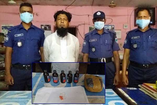 কুখ্যাত মাদক ব্যবসায়ী ও জাল জালিয়াতির হোতা শেখ আব্দুর রহমান শ্রীঘরে