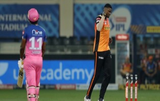 হায়দরাবাদকে ১৫৫ রানের লক্ষ্য দিল রাজস্থান