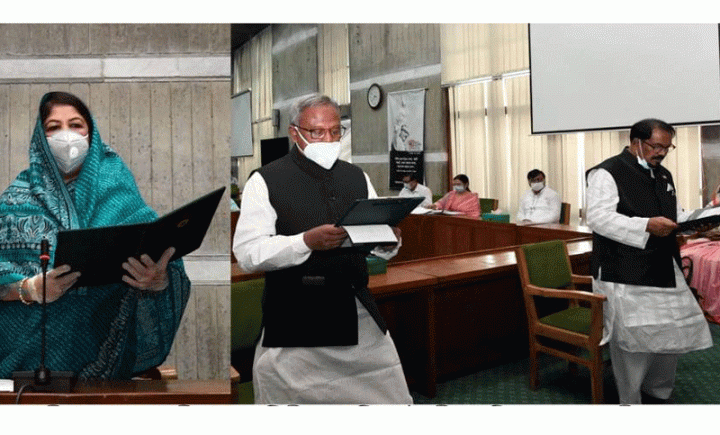 শপথ নিলেন নবনির্বাচিত দুই সংসদ সদস্য