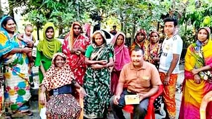 ২০ কেজি ওজনের টিউমার অপসারণ শেষে বাড়ি ফিরেছেন কুলসুম বেগম