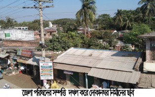 অবৈধ স্থাপনা উচ্ছেদ’র নির্দেশ, দৃষ্টিনন্দন হতে চলেছে তালার প্রান কেন্দ্র জেলা পরিষদের পুকুর