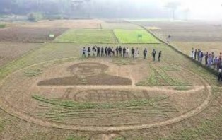 ভাস্কর্য ভাঙচুরের প্রতিবাদে বঙ্গবন্ধুর প্রতি এমন ভালোবাসা কৃষকের