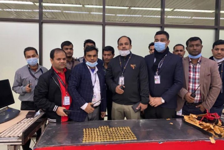 শাহজালালে যাত্রীর শরীরে মিলল সা‌ড়ে ১০ কো‌টি টাকার স্বর্ণ!