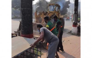সাইকেল লেন থেকে ভাসমান দোকান, গাড়ি পার্কিং উচ্ছেদ