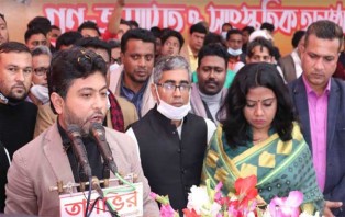 ফরিদপুরে ভাস্কর্য নিয়ে মামুনুল হকদের ওপেন চ্যালেঞ্জ এমপি নিক্সনের