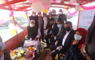 পদ্মা সেতুর পর্যটনে প্রমোদ উদ্বোধন চীফ হুইপ লিটন চৌধুরীর