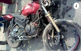 সয়দাবাদে ট্রাকচাপায় মোটরসাইকেল আরোহী নিহত  