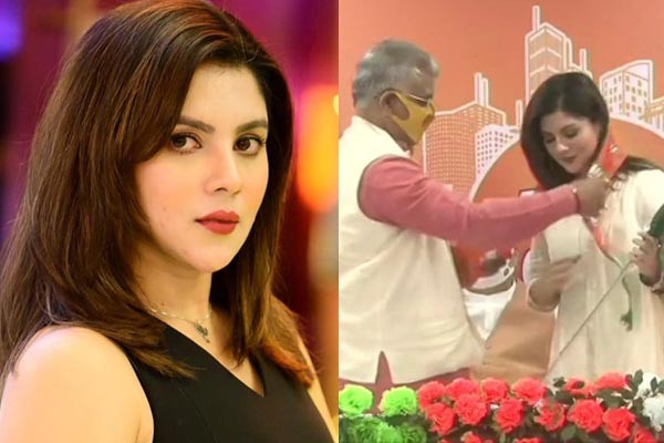 বিজেপিতে যোগ দিলেন অভিনেত্রী পায়েল