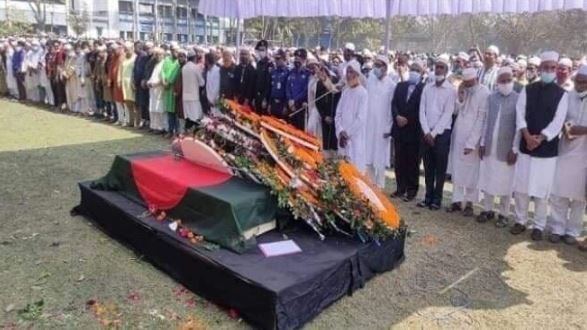 প্রধানমন্ত্রীর রাজনৈতিক উপদেষ্টা এইচ টি ইমামের  জানাযায় লাখো মানুষের ঢল  