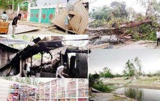 গাইবান্ধায় কালবৈশাখী ঝড়ে ১০ জনের মৃত্যু