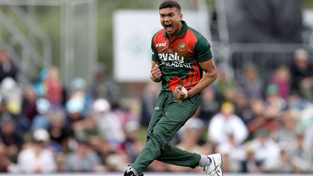 এক ওভারেই লঙ্কান শিবিরে তাসকিনের জোড়া আঘাত