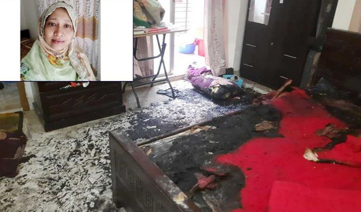 ডা. সাবিরাকে হত্যার পর তোশকে আগুন ধরিয়ে দেওয়া হয় : সিআইডি