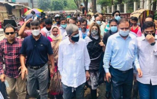 অগ্নিকাণ্ডে নিঃস্ব বস্তিবাসীর জন্য স্থায়ী আবাস চায় বিএনপি