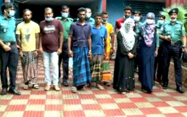 মানবপাচার : ‘মূল হোতা’ নদী ও ছয় ‘সহযোগী’ গ্রেপ্তার