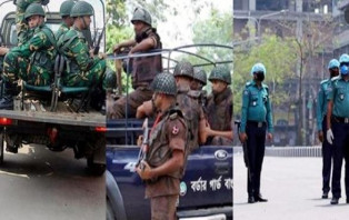 লকডাউনে মাঠে থাকবে তিন বাহিনী
