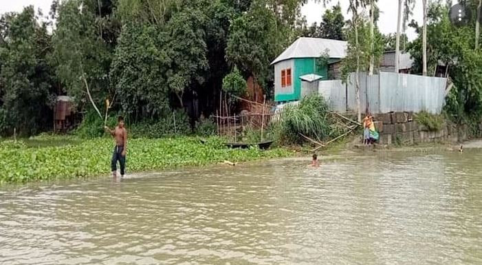 যমুনায় ২৪ ঘণ্টায় ৪৬ সেন্টিমিটার পানি বৃদ্ধি, নিম্নাঞ্চল প্লাবিত