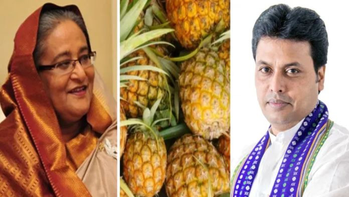 প্রধানমন্ত্রীর জন্য আনারস পাঠালেন ত্রিপুরার মুখ্যমন্ত্রী