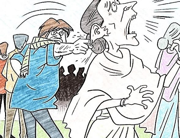 নারীর কান ছিঁড়ে স্বর্ণের দুল ছিনতাই