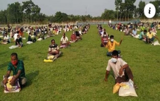 লালমনিরহাটে ৭ কোটি টাকা ও ৯ শত ৭২ মেট্রিক টন চাল বিতরণ