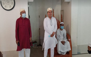 ফরিদপুরে করোনা ভাইরাস প্রতিরোধে পুলিশের মসজিদ ভিত্তিক প্রচারনা