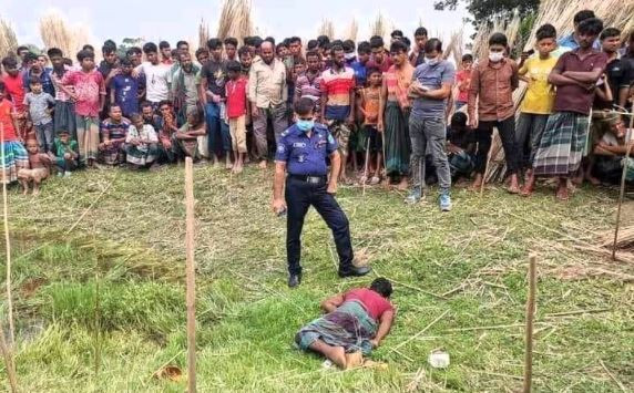 সালথায় ভ্যান চালকের লাশ উদ্ধার