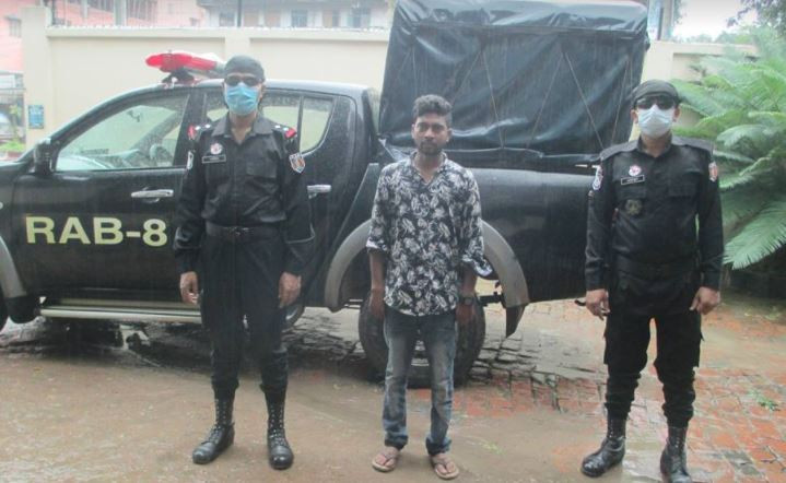 রাজবাড়ীতে ইয়াবাসহ এক মাদক ব্যবসায়ী আটক 