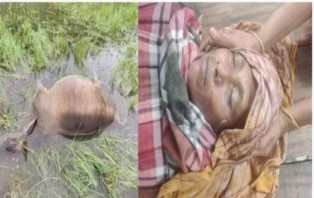 গোবিন্দগঞ্জে বজ্রপাতে এক নারীর মৃত্যু