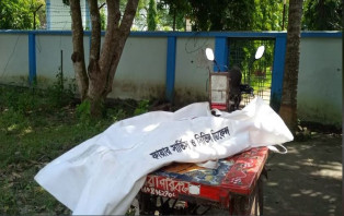 সালথায় ট্রলির চাপায় মোটরসাইকেল আরোহী নিহত