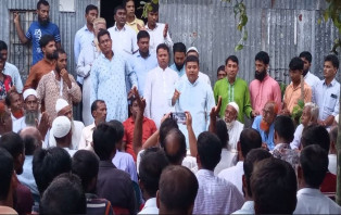 সালথার সোনাপুর ইউনিয়ন আ'লীগের কর্মী সভা অনুষ্ঠিত