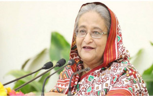 পায়রা সেতুর উদ্বোধন করলেন প্রধানমন্ত্রী শেখ হাসিনা