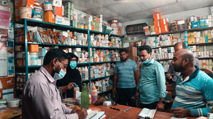 শৈলকুপায় ভ্রাম্যমান আদালতের অভিযান জরিমানা আদায়