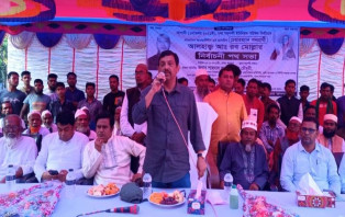 উন্নয়নের ধারা অব্যাহত রাখতে নৌকা মার্কায় ভোট চাইলেন লাবু চৌধুরী