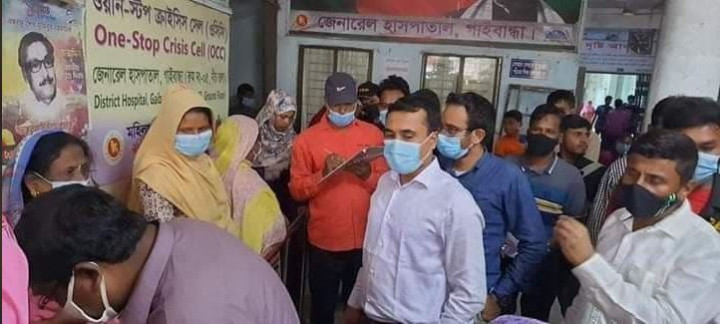 র‌্যাবের অভিযানে গাইবান্ধা জেলা হাসপাতালে দালাল চক্রের আট সদস্য আটক