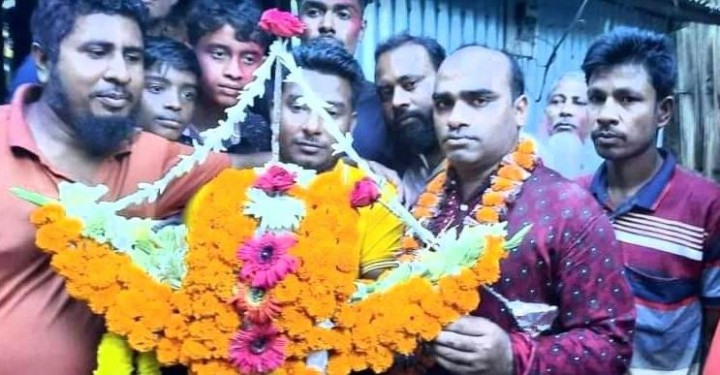 সালথার সোনাপুরকে একটি আদর্শ ইউনিয়ন হিসাবে গড়তে চান বাবু মোল্যা