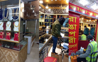 চার সোনার দোকানে চুরি করেছে একই চক্র