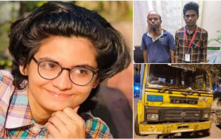 যেভাবে নর্থ সাউথের ছাত্রীকে চাপা দেয় কাভার্ডভ্যান