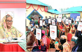 ৩৩ হাজার পরিবার পেল প্রধানমন্ত্রীর ঈদ উপহারের ঘর 