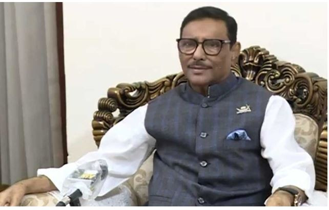 ফখরুলকে বঙ্গোপসাগরে ঝাঁপ দিতে বললেন ওবায়দুল কাদের
