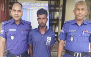 সালথায় শিশু ধর্ষণ মামলার আসামি গ্রেপ্তার